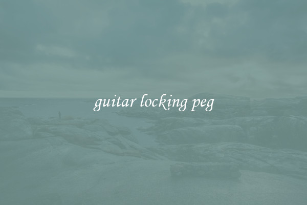 guitar locking peg
