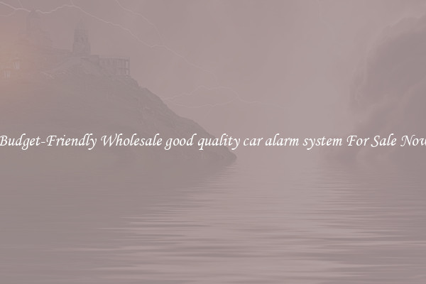 Budget-Friendly Wholesale good quality car alarm system For Sale Now