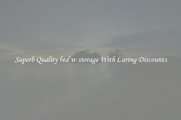 Superb Quality bed w storage With Luring Discounts