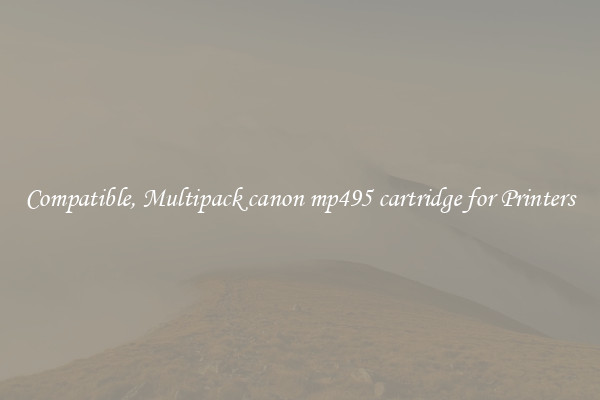 Compatible, Multipack canon mp495 cartridge for Printers