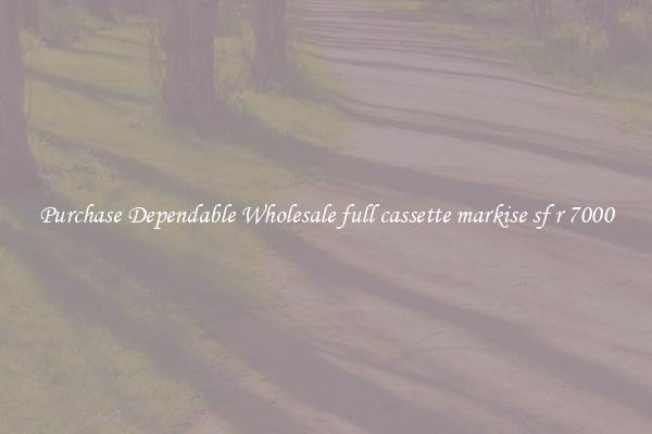 Purchase Dependable Wholesale full cassette markise sf r 7000